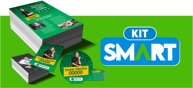 Kit Smart Campanha Eleitoral - Propaganda Eleitoral Completa - O Ponto Eleitoral, agência gráfica2