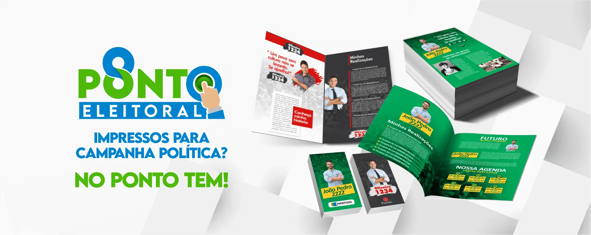 Ponto Eleitoral - Comprar Santinho Eleitoral - Eleições 2022 - Campanha Eleitoral - Gráfica propaganda eleitoral - O Ponto Eleitoral - Gráfica para sua campanha eleitoral